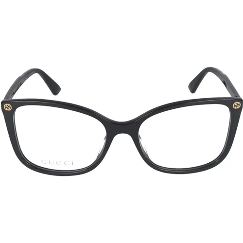 Stylische Brille Gg0026O , Damen, Größe: 53 MM - Gucci - Modalova