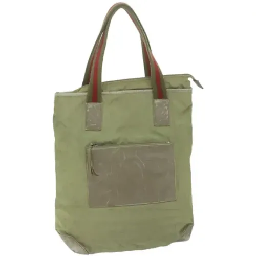 Pre-owned Canvas totes , female, Sizes: ONE SIZE - Gucci Vintage - Modalova