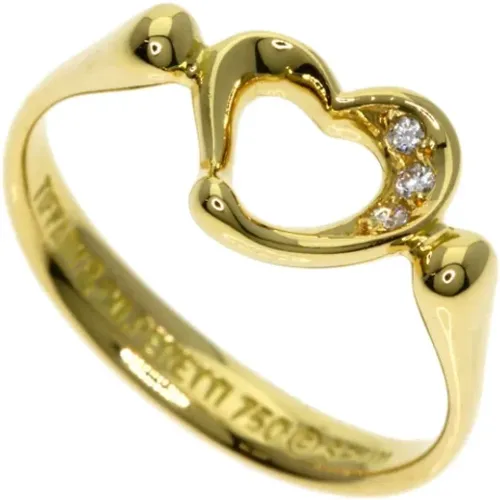 Pre-owned Jewellery, female, , Size: ONE SIZE Pre-owned Gold rings - Tiffany & Co. Pre-owned - Modalova