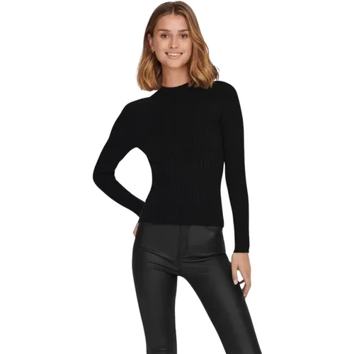 Langarm Rundhals Pullover , Damen, Größe: L - JACQUELINE de YONG - Modalova