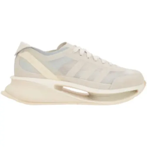 Low-Top Elfenbein Mesh Sneakers , Damen, Größe: 37 1/2 EU - Y-3 - Modalova