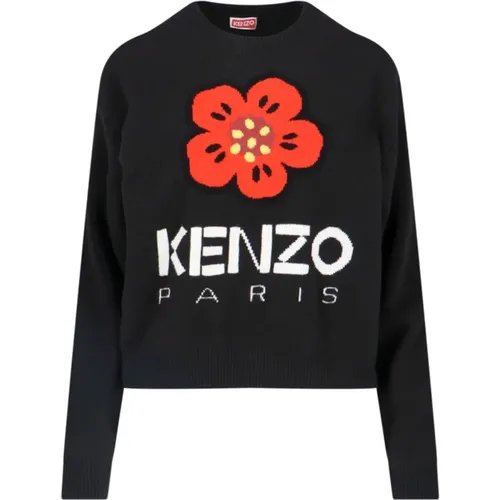 Schwarze Pullover für Männer , Damen, Größe: L - Kenzo - Modalova