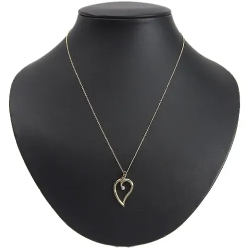 Pre-owned Jewellery, female, , Size: ONE SIZE Pre-owned Gold necklaces - Tiffany & Co. Pre-owned - Modalova