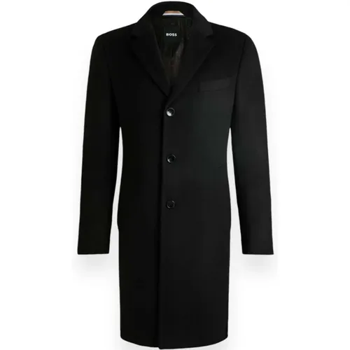 Stylish Coat with H-Hyde Detail , male, Sizes: S, M, XL, L, 3XL - Hugo Boss - Modalova