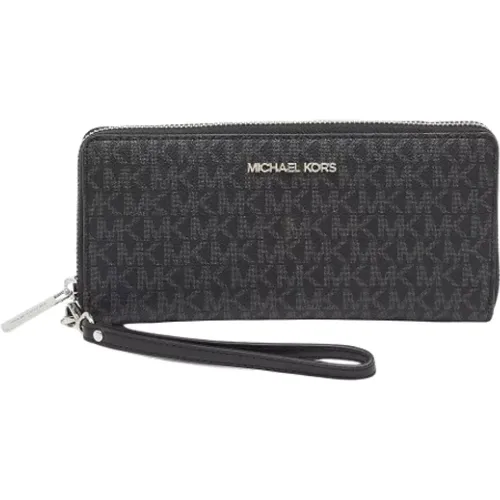 Pre-owned Wallets, female, , Size: ONE SIZE Pre-owned Coated canvas wallets - Michael Kors Pre-owned - Modalova