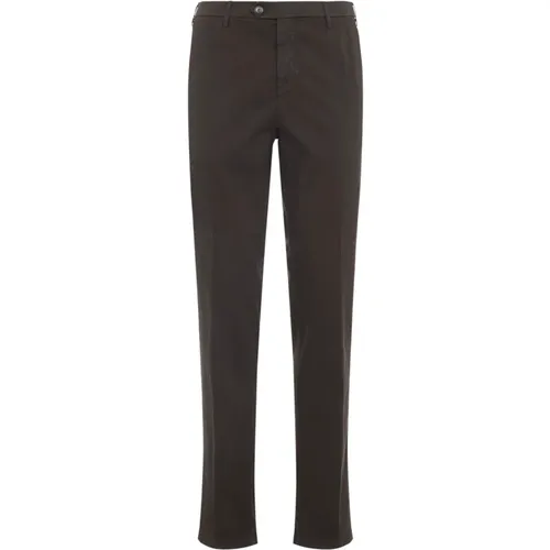 Slim-fit Trousers, male, , Size: L Slim-fit Trousers - Canali - Modalova