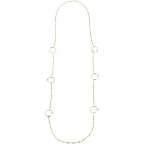 Pre-owned Jewellery, female, , Size: ONE SIZE Pre-owned Rose Gold necklaces - Cartier Vintage - Modalova