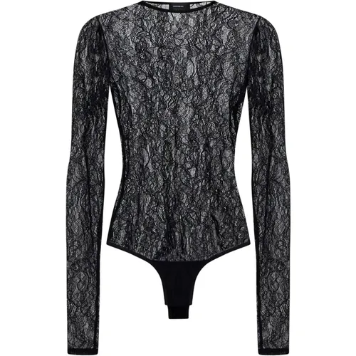 Schwarzes Top für Frauen , Damen, Größe: L - WARDROBE.NYC - Modalova