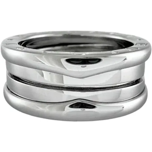 Pre-owned Jewellery, female, , Size: ONE SIZE Pre-owned Silver rings - Bvlgari Vintage - Modalova