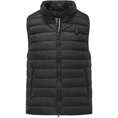 Vests, male, , Size: XS Quilted Nylon Micro-Ripstop Vest - BomBoogie - Modalova