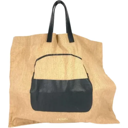 Pre-owned Tote Bags, female, , Size: ONE SIZE Pre-owned Fabric fendi-bags - Fendi Vintage - Modalova