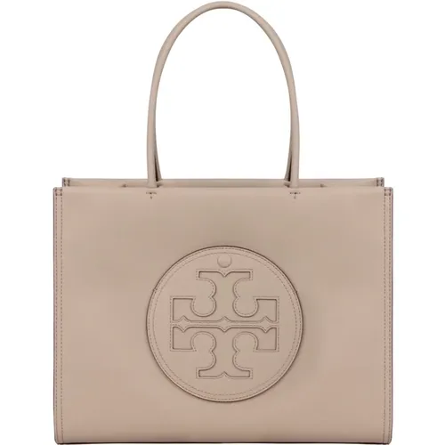 Logo-Appliqué Small Tote Bag , female, Sizes: ONE SIZE - TORY BURCH - Modalova