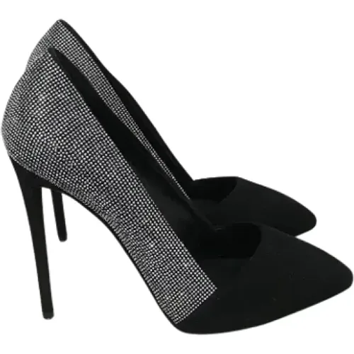 Pre-owned Pumps, female, , Size: 7 1/2 US Pre-owned Suede heels - Giuseppe Zanotti Pre-owned - Modalova