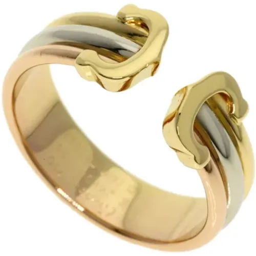 Pre-owned Gold rings , female, Sizes: ONE SIZE - Cartier Vintage - Modalova