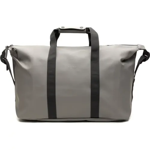 Grey Hilo Weekend Bag , male, Sizes: ONE SIZE - Rains - Modalova