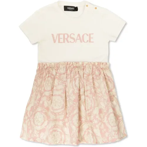Kleid mit Barocco-Print Versace - Versace - Modalova