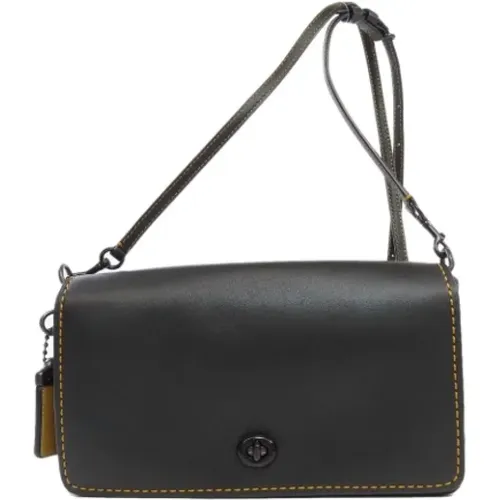 Pre-owned Cross Body Bags, female, , Size: ONE SIZE Pre-owned Leather shoulder-bags - Coach Pre-owned - Modalova