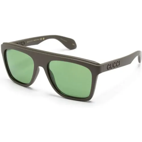Gg1570S 005 Sunglasses , male, Sizes: 57 MM - Gucci - Modalova