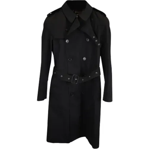 Pre-owned Coats, female, , Size: XS Pre-owned Cotton outerwear - Yves Saint Laurent Vintage - Modalova