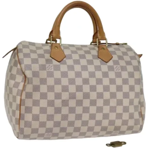 Pre-owned Canvas handbags , female, Sizes: ONE SIZE - Louis Vuitton Vintage - Modalova