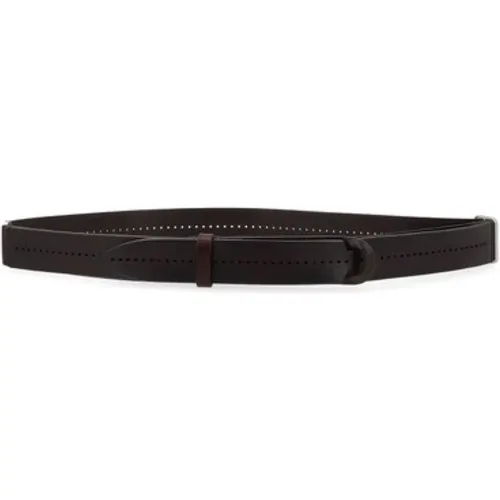 Belts, male, , Size: ONE SIZE Bull Soft Bobuckle Belt - Orciani - Modalova