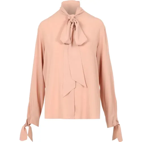 Blouses, female, , Size: 2XL N°21 Shirts Powder Pink - N21 - Modalova