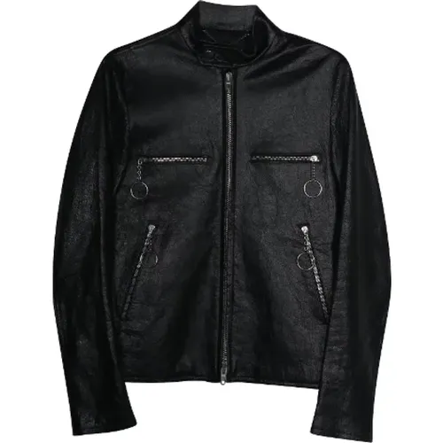 Pre-owned Leather outerwear , male, Sizes: 4XS - Balenciaga Vintage - Modalova