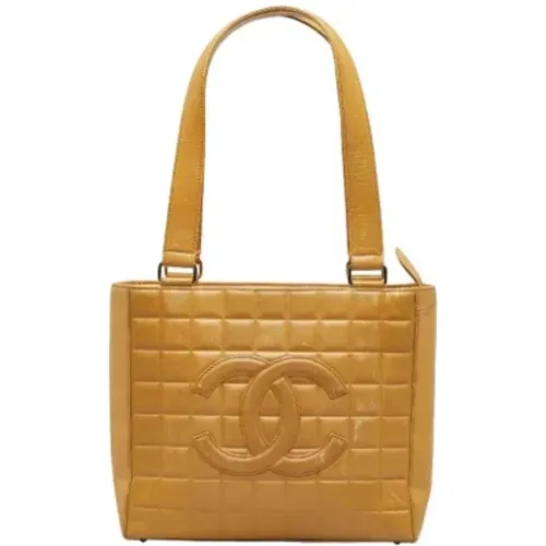 Pre-owned Tote Bags, female, , Size: ONE SIZE Pre-owned Leather totes - Chanel Vintage - Modalova