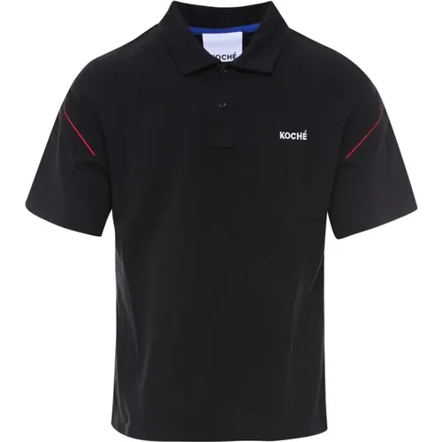 Men Clothing T-Shirts Polo Shirt Ss21 , male, Sizes: L, 2XL - Koché - Modalova