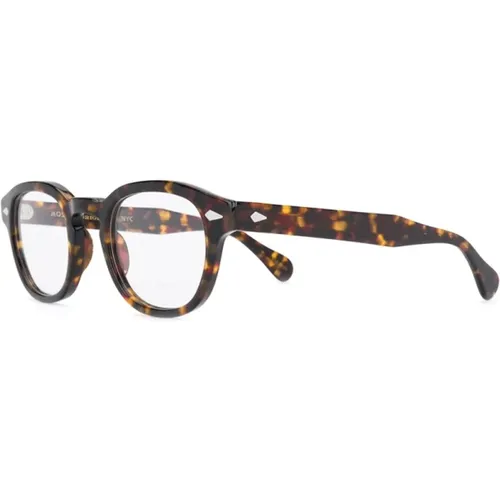 Glasses, unisex, , Size: 46 MM Lemtosh OPT Tortoise Optical Frame - Moscot - Modalova