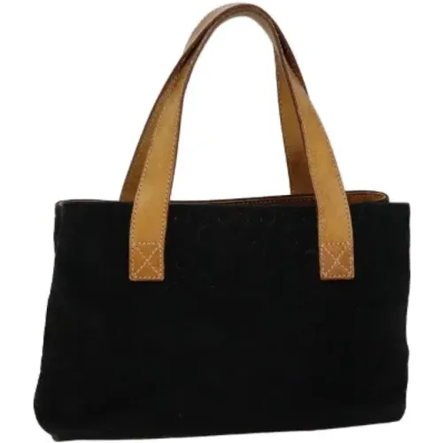 Pre-owned Tote Bags, female, , Size: ONE SIZE Pre-owned Suede handbags - Celine Vintage - Modalova