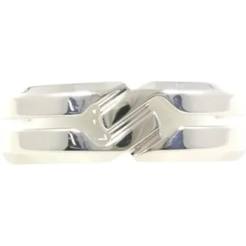 Pre-owned Silver rings , female, Sizes: ONE SIZE - Gucci Vintage - Modalova