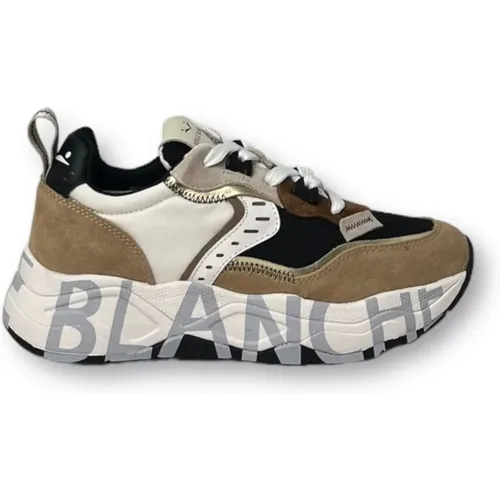 Club105 Sneakers , male, Sizes: 4 UK - Voile blanche - Modalova