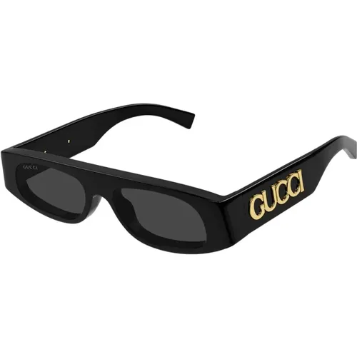 Rectangular Sunglasses LidoLarge , female, Sizes: 51 MM - Gucci - Modalova
