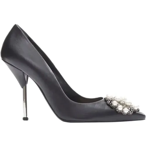 Pre-owned Pumps, female, , Size: 9 US Pre-owned Leather heels - Alexander McQueen Pre-owned - Modalova