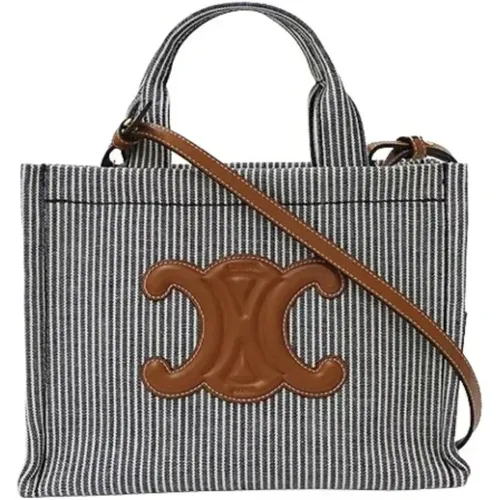 Pre-owned Tote Bags, female, , Size: ONE SIZE Pre-owned Leather handbags - Celine Vintage - Modalova