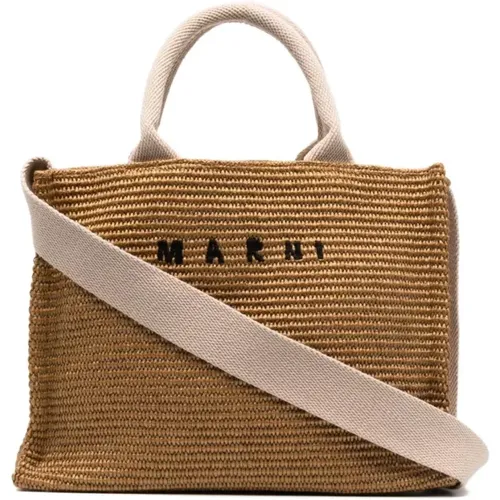 Chic Basket Bag , female, Sizes: ONE SIZE - Marni - Modalova