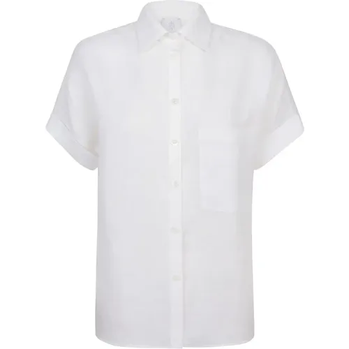 Short Sleeve Shirts , Damen, Größe: XS - Eleventy - Modalova