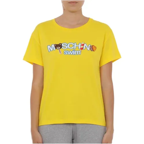 Damen Underbear Toy T-Shirt , Damen, Größe: M - Moschino - Modalova