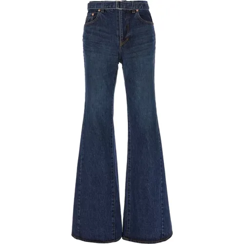 Jeans , female, Sizes: L, M - Sacai - Modalova