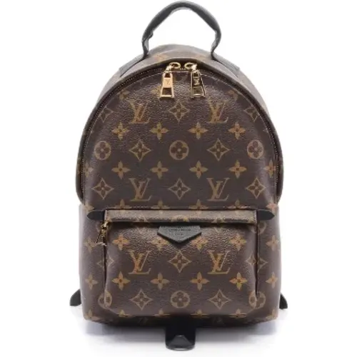 Pre-owned Backpacks, female, , Size: ONE SIZE Pre-owned Canvas backpacks - Louis Vuitton Vintage - Modalova