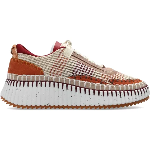 Nama sneakers , female, Sizes: 3 UK, 2 UK, 8 UK - Chloé - Modalova