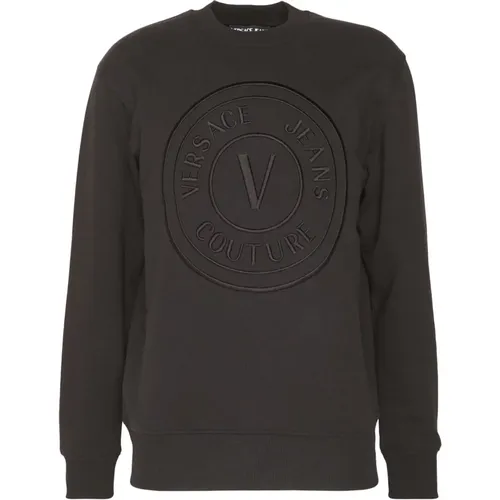Sweaters , male, Sizes: XS, L - Versace Jeans Couture - Modalova
