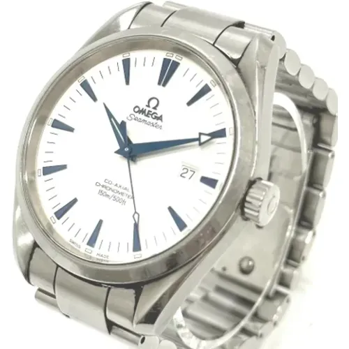 Pre-owned Watches, male, , Size: ONE SIZE Pre-owned Stainless Steel watches - Omega Vintage - Modalova