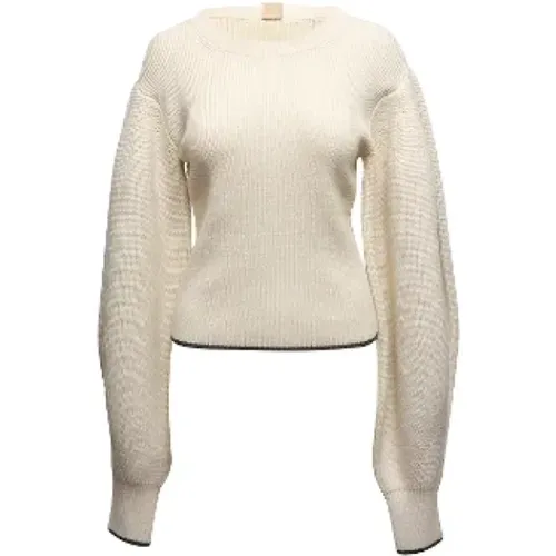 Pre-owned Knitwear & Sweatshirts, female, , Size: S Pre-owned Wool tops - Loewe Pre-owned - Modalova