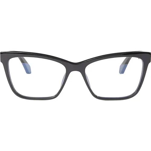 Butterfly Frame Glasses Style 67 , female, Sizes: 55 MM - Off White - Modalova
