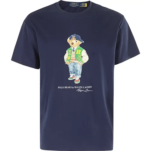 T-Shirt , Herren, Größe: M - Ralph Lauren - Modalova