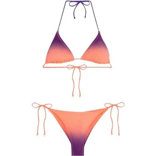 Bikini Triangolo E Slip Regolabile Visionary Dose , Damen, Größe: M - F**k - Modalova