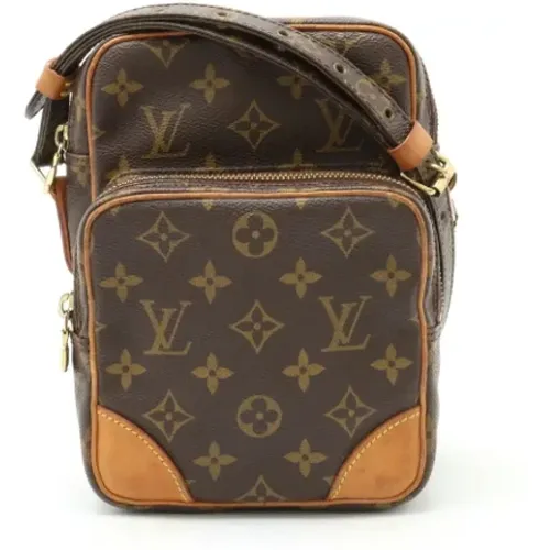 Pre-owned Canvas shoulder-bags , female, Sizes: ONE SIZE - Louis Vuitton Vintage - Modalova