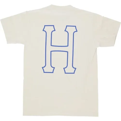 Herren Tee Bone T-Shirt Regular Fit , Herren, Größe: L - HUF - Modalova